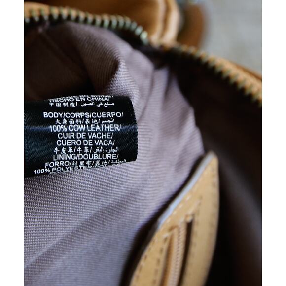 BCBGMAXAZRIA Leather Y2k studded Chain Clutch/shoulder bag - Picture 6 of 7